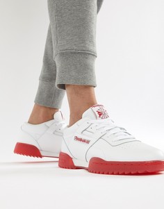 Белые кроссовки Reebok Workout Clean CN0643 - Белый