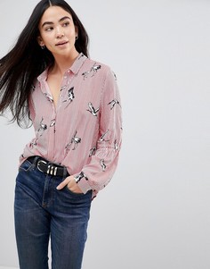 Рубашка с принтом b.Young - Мульти