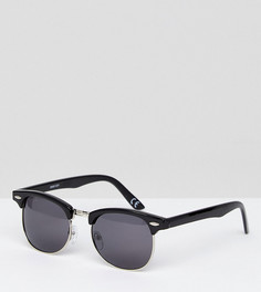 Классические солнцезащитные очки в стиле ретро с поляризованными стеклами ASOS - Черный