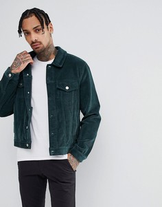 Зеленая вельветовая куртка в стиле вестерн ASOS DESIGN - Зеленый