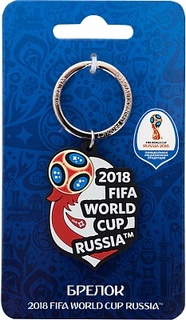 Брелок 2018 FIFA World Cup Russia™ "Летящий мяч" NO Brand