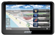 GPS навигатор DIGMA ALLDRIVE 505, 5&quot;, авто, 4Гб, CityGuide, черный