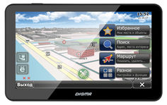 GPS навигатор DIGMA ALLDRIVE 707, 7&quot;, авто, 4Гб, CityGuide, черный