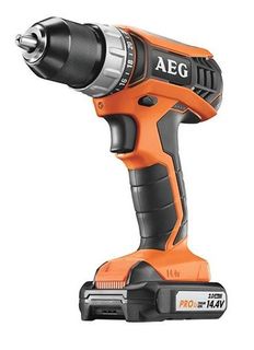 Дрель-шуруповерт AEG BS14G3LI-152C, с двумя аккумуляторами [182756]