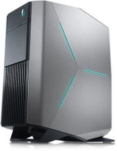 Компьютер DELL Alienware Aurora R7, Intel Core i7 8700, DDR4 16Гб, 2Тб, 256Гб(SSD), NVIDIA GeForce GTX 1070 - 8192 Мб, DVD-RW, Windows 10 Home, черный и серебристый [r7-0221]