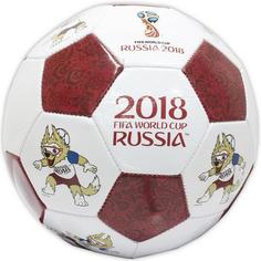 Мяч футбольный FIFA -2018  Т11660 GOAL (белый, красный)