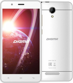 Мобильный телефон Digma Linx C500 3G (белый)