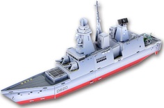 Пазл S+S TOYS B468-1 Линейный корабль 3D, 120 деталей