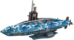 Пазл S+S TOYS B468-3 Военная субмарина 3D, 54 детали