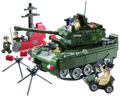 Конструктор Brick Военная техника с аксессуарами 823