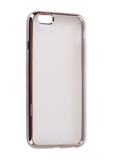 Аксессуар Чехол EVA Silicone для APPLE iPhone 6/6s Transparent Black IP8A010B-6