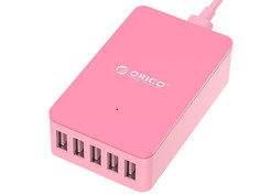 Зарядное устройство Orico CSE-5U 5-Ports Pink