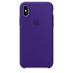 Аксессуар Чехол APPLE iPhone X Silicone Case Ultra Violet MQT72ZM/A