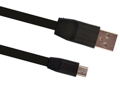 Аксессуар Mobiledata USB 2.0 - microUSB 1m Black MUC-CH038-B
