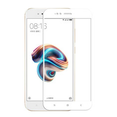 Аксессуар Стекло противоударное Xiaomi Mi A1 / 5X Gurdini 2D Full Screen 0.26mm White
