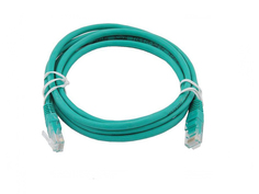 Сетевой кабель ATcom UTP cat.6 RJ45 1m Green AT9218