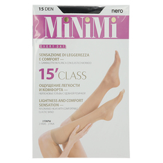 Гольфы женские `MINIMI` CLASS 15 den (Nero) 2 пары