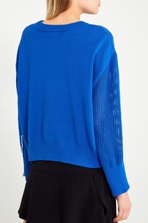 Хлопковый джемпер с вышивкой Mira Mikati