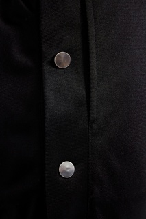 Черные брюки с серебристыми кнопками Constance C.