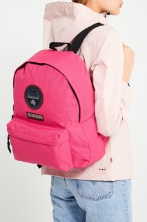 Розовый рюкзак из ткани Napapijri