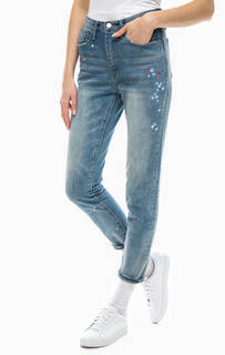 Зауженные джинсы с вышивкой Juicy by Juicy Couture