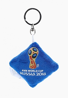 Брелок 2018 FIFA World Cup Russia™ FIFA-2018 плюш.брелок-подушечка с термопринтом Zabivaka Kicking 6х6 см на карте 9х12 см