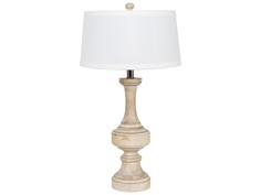 Настольная лампа гревен (object desire) бежевый 78.5 см.