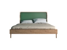 Кровать ellipse (etg-home) зеленый 166x120x206 см.
