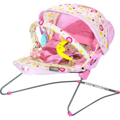 Стульчик-шезлонг BABY BOUNCER BEBABYBUS UC42 Pink