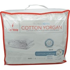 Двуспальное одеяло Le Vele Cotton elite наносиликон 195х215 см (766/8)