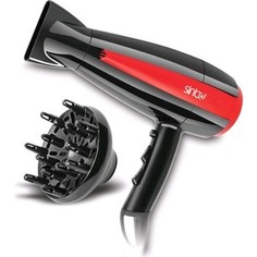 Фен Sinbo SHD 7056 красный/черный