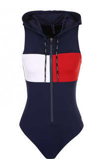 Слитный купальник с капюшоном Tommy Hilfiger