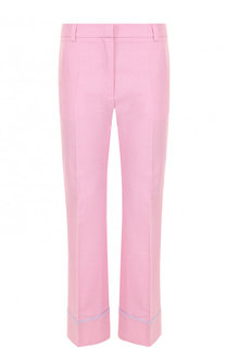 Укороченные однотонные брюки со стрелками Paul&amp;Joe