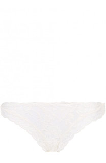 Однотонные кружевные стринги La Perla