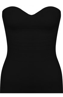 Однотонный вязаный топ-бюстье Roland Mouret