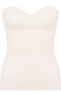 Однотонный вязаный топ-бюстье Roland Mouret
