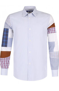 Хлопковая рубашка с отделкой Junya Watanabe