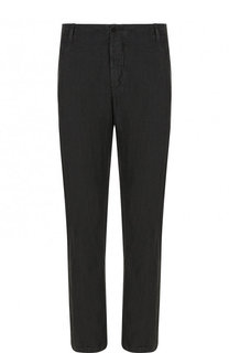 Брюки прямого кроя из смеси льна и хлопка Transit