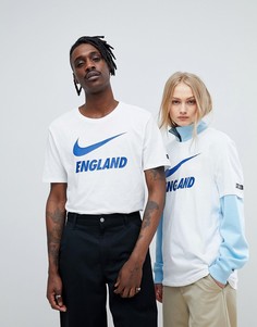 Белая футболка Nike Football England 888873-100 - Белый