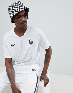 Белая футболка Nike Football France Away Vapor Match 893873-100 - Белый