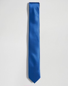 Синий однотонный галстук Gianni Feraud - Синий