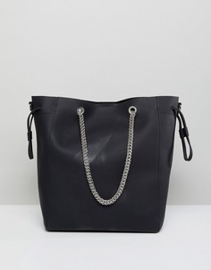 Черная сумка-шоппер London Rebel - Черный