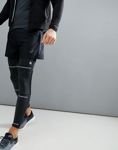Черные шорты с разрезами Asics Running 134092-0904 - Черный