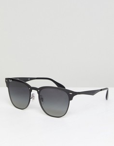 Солнцезащитные очки-клабмастеры Ray-Ban 0RB3576N - Черный