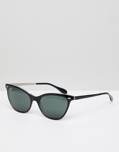 Солнцезащитные очки кошачий глаз Ray-Ban 0RB4360 - Черный