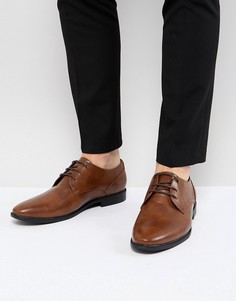 Светло-коричневые строгие туфли Burton Menswear - Рыжий