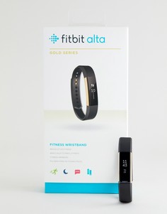 Золотистый фитнес-трекер Fitbit Alta - Черный