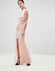 Платье макси с чокером Forever Unique - Розовый