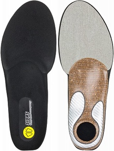 Стельки Sidas Run + Slim для узкой обуви Flash Fit, размер 44-46