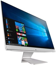 Моноблок ASUS V241ICUK-WA062T, Intel Core i3 7100U, 4Гб, 1000Гб, Intel HD Graphics 620, Windows 10, белый и серебристый [90pt01w2-m06000]